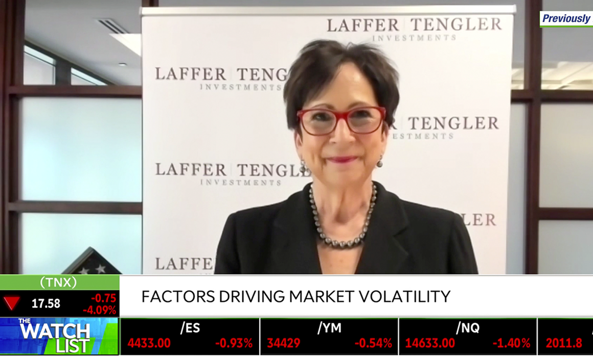 Nancy Tengler CEO of Laffer Tengler Investments shares her insights with TD America's The Watch List